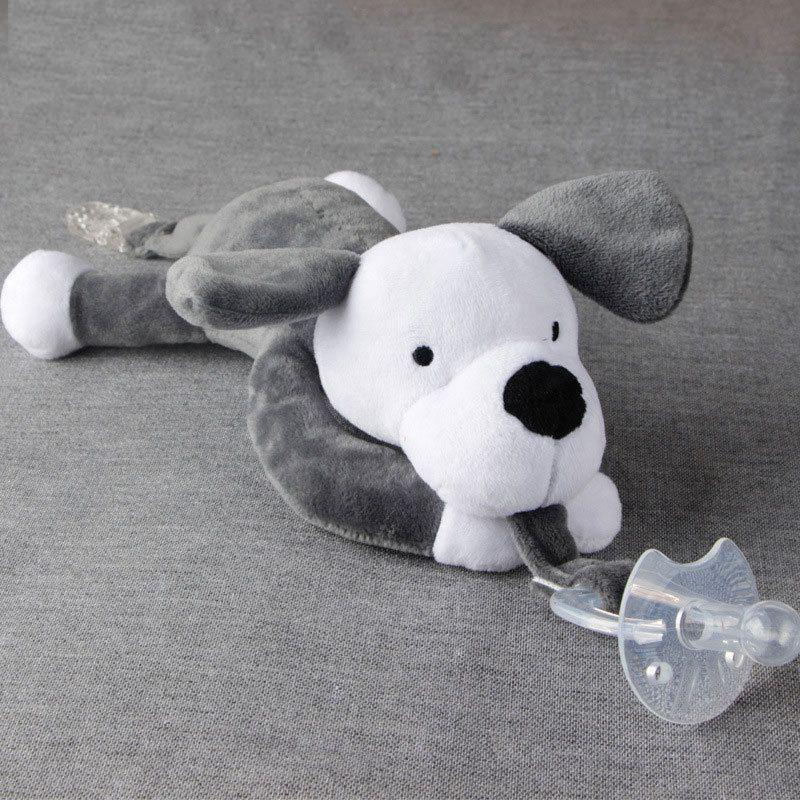 Soft And Soothing Baby Unicorn Pacifier Toy With Removable Clip