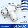 Zhuoji Adjustable Speed Control Throttle Valve SL 6 8 01 02 M5