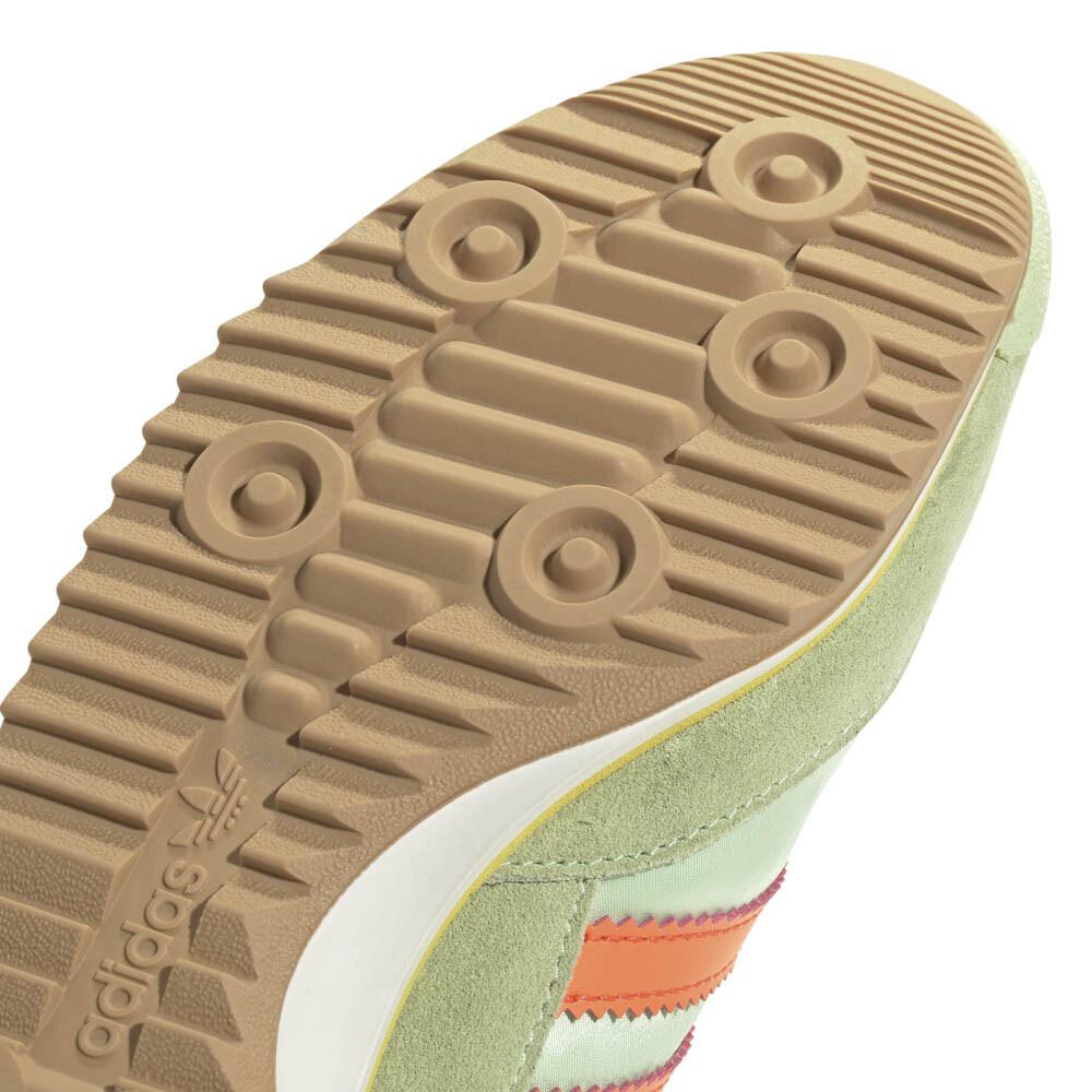 JI0197 Adidas Originals SL72 OG Semi Green Spark Solar Orange (Women's)