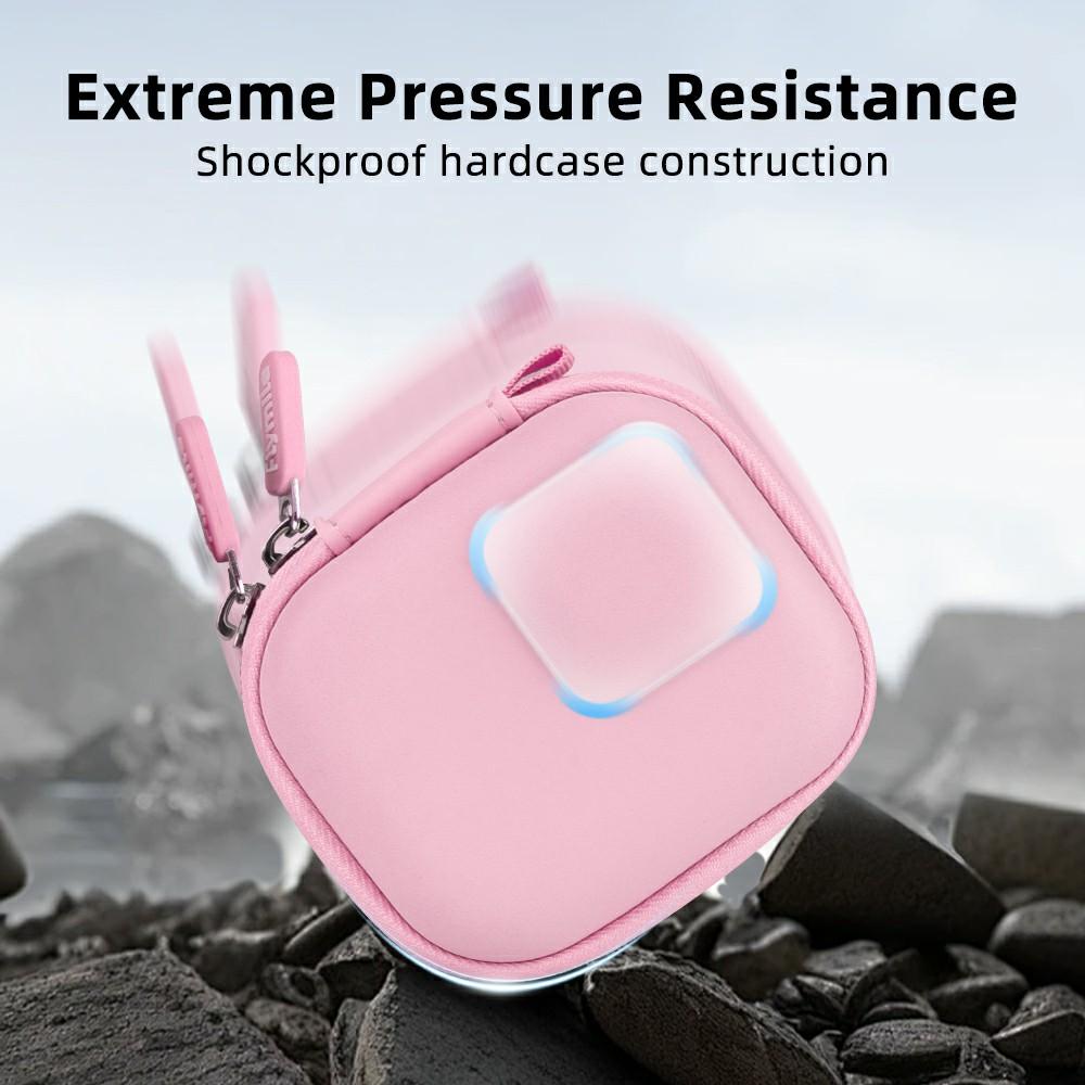 FLYMILE Mini Storage Bag for DJI Osmo Action 3/4/5 Pro/Ace Pro 1/2/Gopro Shockproof Carring Case