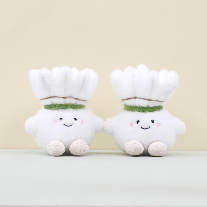 Creative Badminton Plush Keychain Featherballthemed Doll And Keyring Gift Child