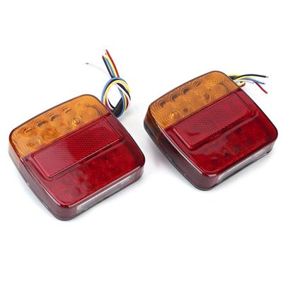 12V 26-LED Leuchte Lampe Hohe Helligkeit Einfache Montage Universelles Zubehör für Anhänger
