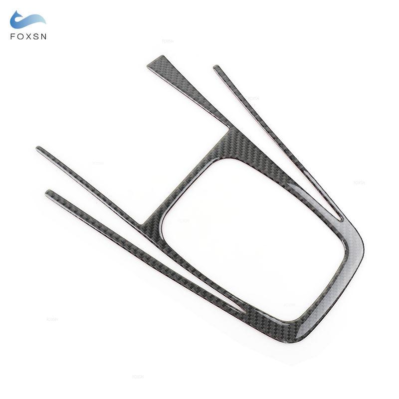 Für VW Golf 4 Jetta Bora MK4 R32 GTI 1999-2004 Auto Carbon Fiber Innen Getriebe Shift Panel Rahmen Hinten wasser Tasse Abdeckung Trim