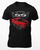 2010 Czerwony Chevy Camaro SS Prezent dla Właściciela Koszulka Unisex z Krótkim Rękawem 100% Bawełna Męskie Koszulki Top