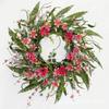 Artificial Flower Wreath Easter Valentines Day Hotel Restaurant Door Decorations