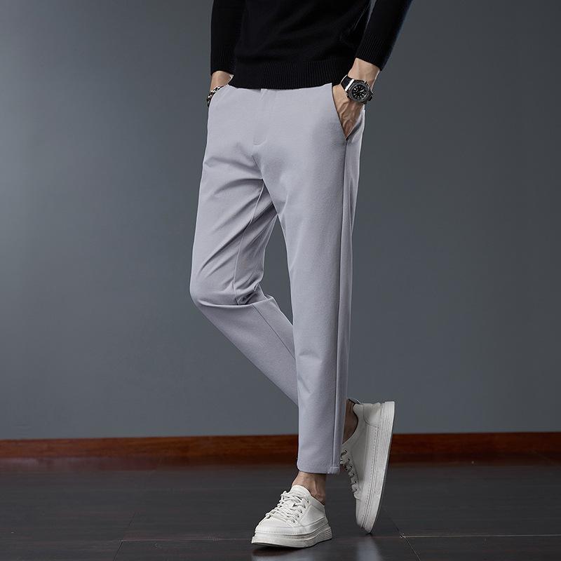Autumn and Winter Nine-point Men's Casual Pants