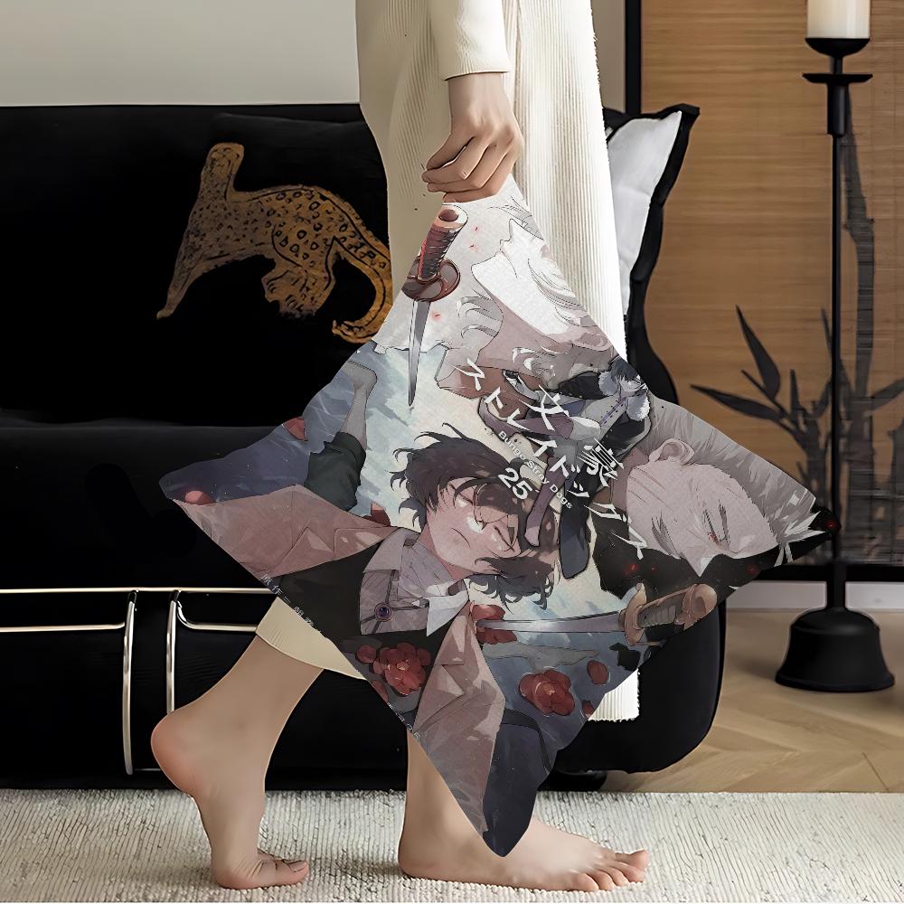 Anime Bungo Stray Dogs Pillowcase toon Gift Cushion Cover Bedroom Home Sofa Chair Seat Decor pillow case