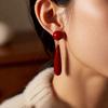 Orecchini Pendenti a Goccia d'Acqua Retrò Francesi, Temperamento alla Moda, Sensazione di Lusso, Orecchini Semplici e Versatili per Donna