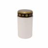 Flameless Solar Cemetery Candle Light Waterproof Electronic Candle Light  Grave Memorial Tribute