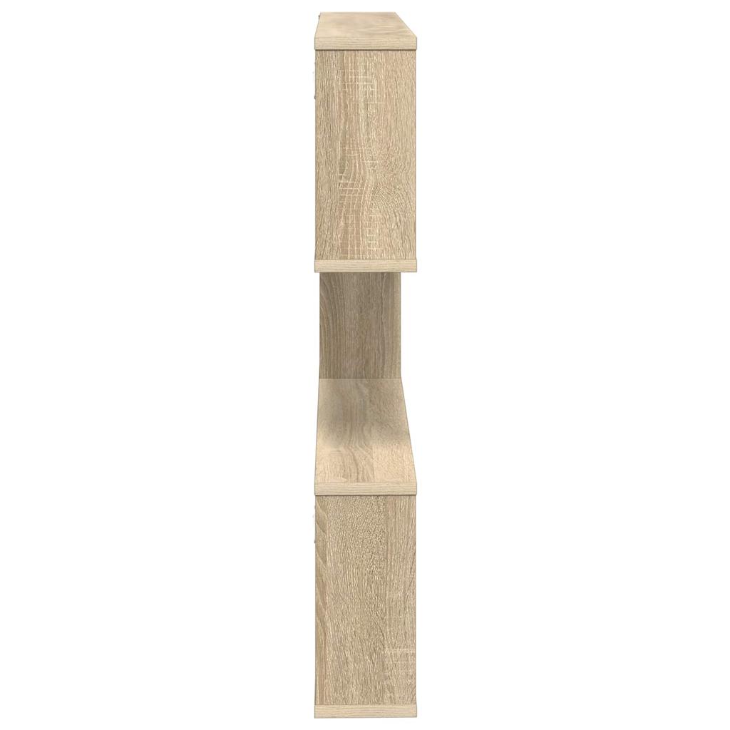 Wall Shelf Sonoma Oak 80 x 12 x 79.5 cm Engineered Wood