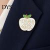 Enamel Safety Pin Brooch Pin, Teacher-Themed Fruit Shape Lapel Teacher-themed Jewelry Lightweight Outfit Badge for Teachers Day Graduation Multi-color