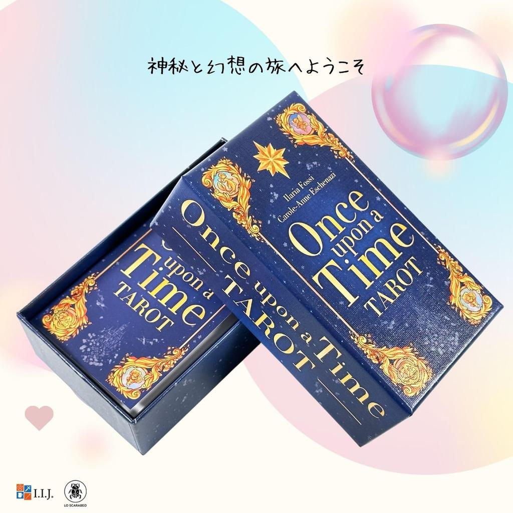 I.I.J Tarot Cards, Once Upon a Time Tarot, Tarot Fortune Telling, Japanese Instruction Manual Included, Authentic Product