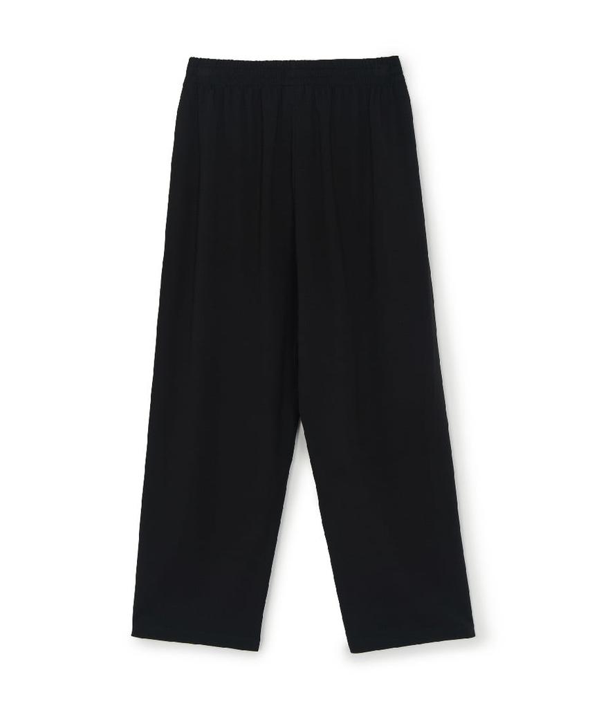 Emelbi Basic Small Logo Cooling Wide Track Pants Ny (Black)