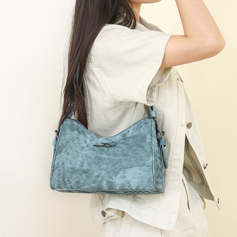 Women's Shoulder Bag Multi-layer Vintage Mother Bag