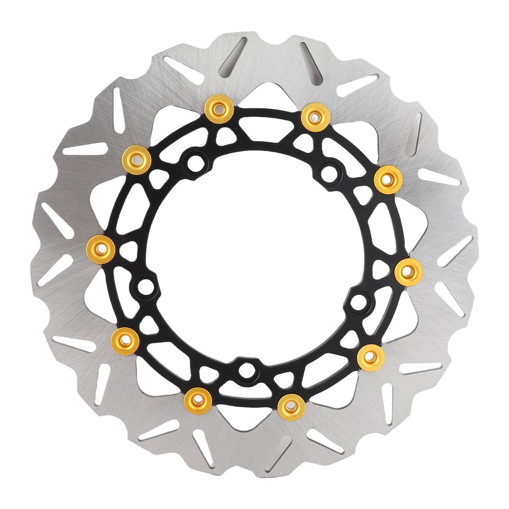 Motorcycle Front Brake Rotor 300mm CNC Stainless Steel Improve Braking Stability Replacement for