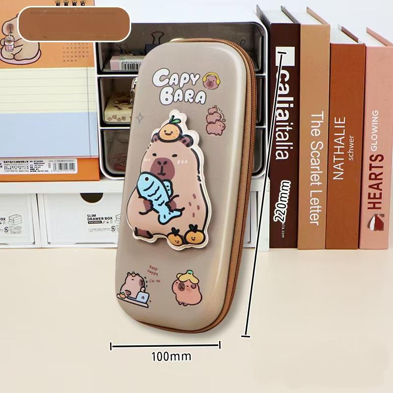 3D Cartoon Stationery Pencil Case for Boys and Girls - Large Capacity Stationery Bag for Primary School Students