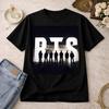Moda Verão 2026 Camiseta BTS World Tour, Camiseta de Concerto, Camisa da Banda K-pop, Unissex, Camiseta Army, Merchandising de Turnê Memorabilia