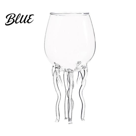 Home Bar Accessoires Octopus Tentakel Wijnglazen Kwallen Vorm Cocktailglas Artistiek Glaswerk voor Multifunctioneel Glas Wijnkoeler