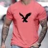 Fashion Men's T-Shirt 3d Eagles Printed Men's Tops Casual Street Short Sleeve Summer O-Neck T-Shirt For Men's Oversized Clothing