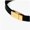 Saint Laurent 708815 0ih0j 1000 Cassandra Monogram Opium Gold Leather Bracelet