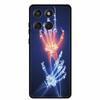 Für Motorola Edge 70 5G Hülle 2025 Mode Schwarz Silikon TPU Weiche Handyhülle Für Motorola Moto X70 Air 5G Rückseite Hülle Fundas