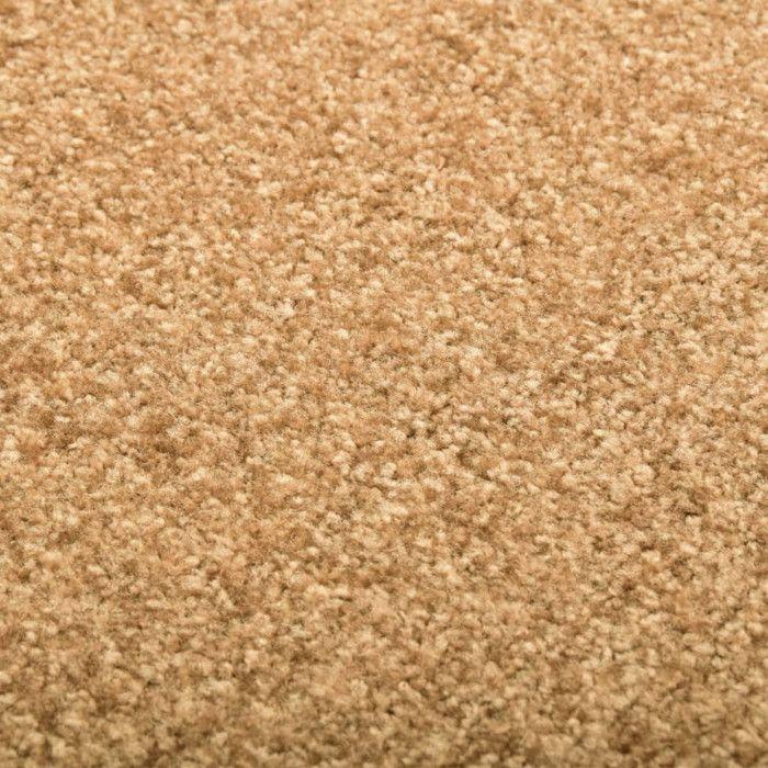 VidaXL Paillasson lavable Crème 90x120 cm