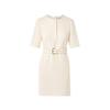 Langzi Elegant Triacetate H-Line Dress
