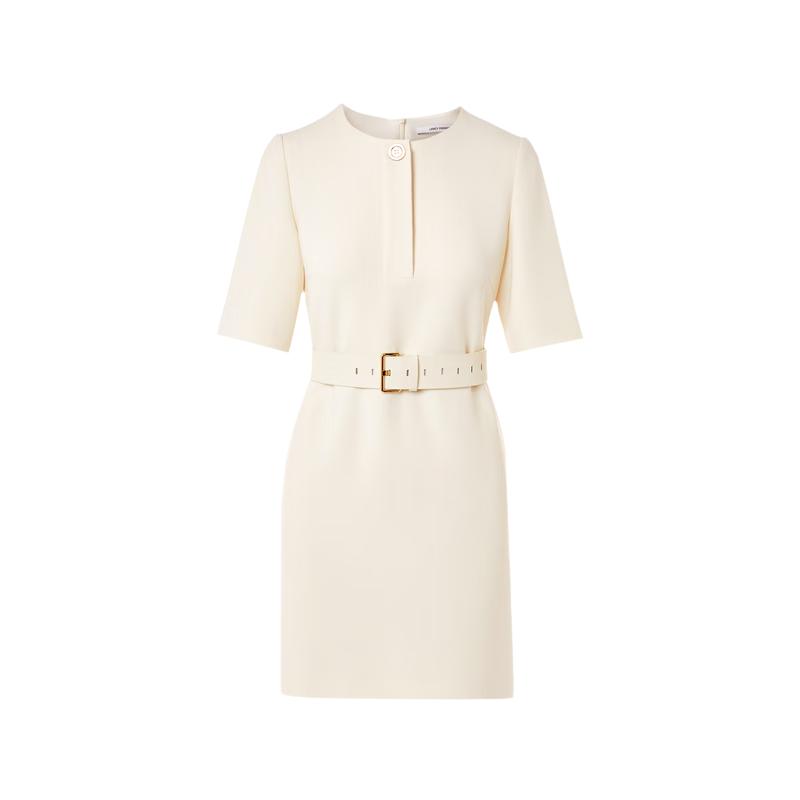 Langzi Elegant Triacetate H-Line Dress M