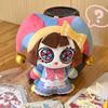 Amazing Digital Circus Pomni Plush Doll 10cm Pendant Dress-Up Pomni Stuffed Toy Gift Printed XMAS Birthday Doll for Kids Adult