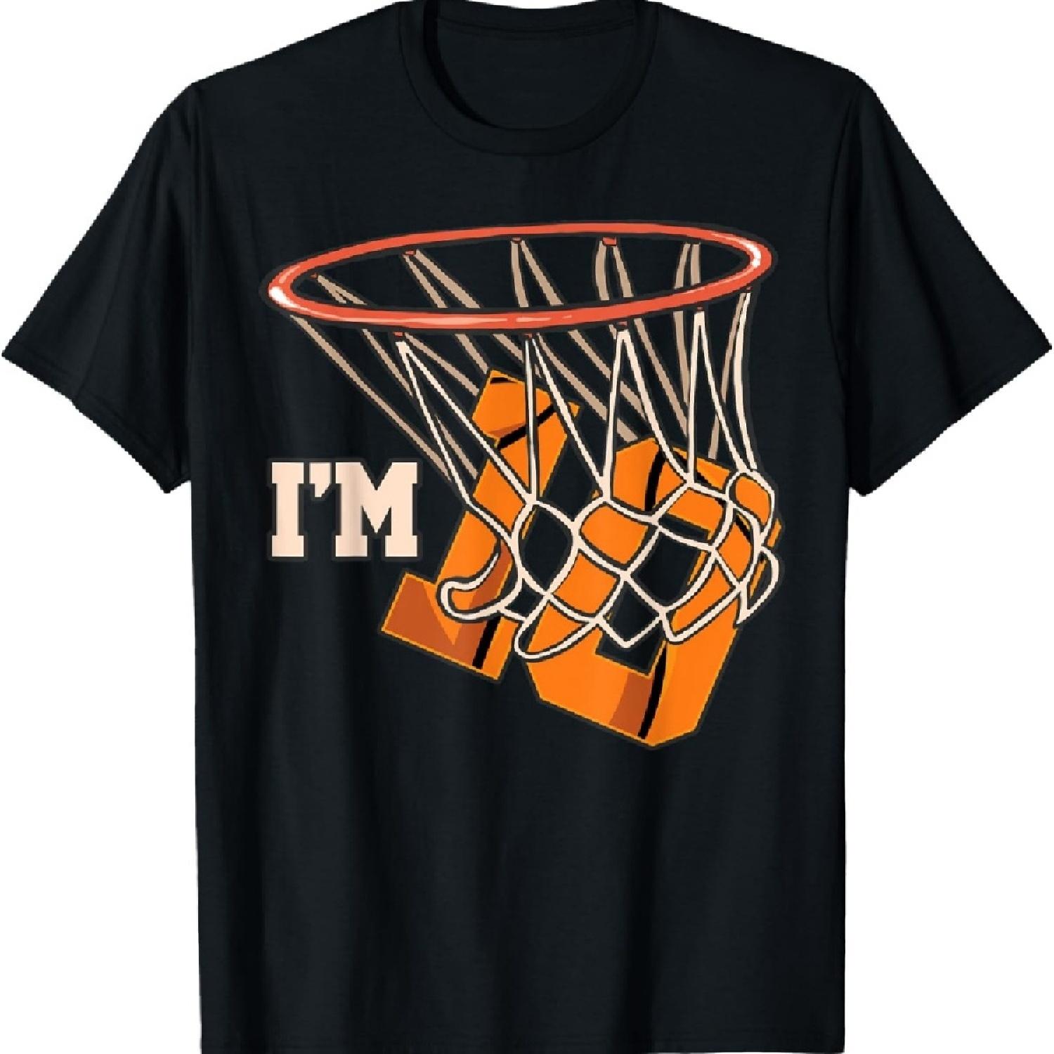 

Мне 10 Тема баскетбола Празднование дня рождения 10-й Футболка XXXXXL чёрный