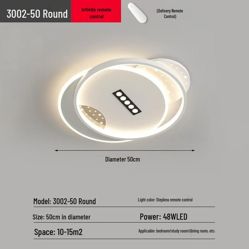 Modern LED Ceiling Light for Living, Bedroom, and Dining Rooms