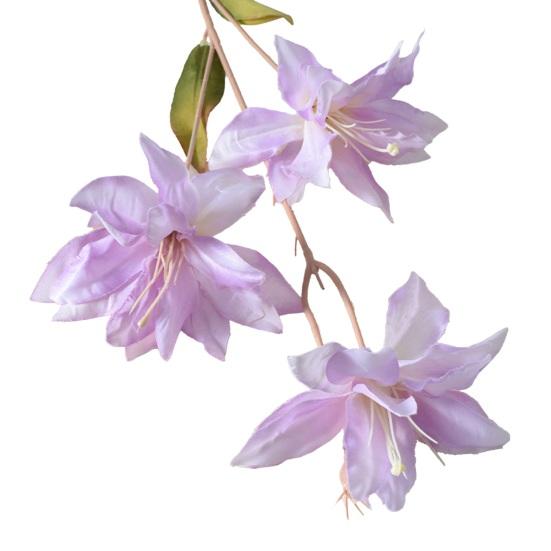 3 Heads Artifical Lily Flowers Full Blooms Fake Real Touch Flower Bouquets for Wedding Party Decor Home Table Centerpiece