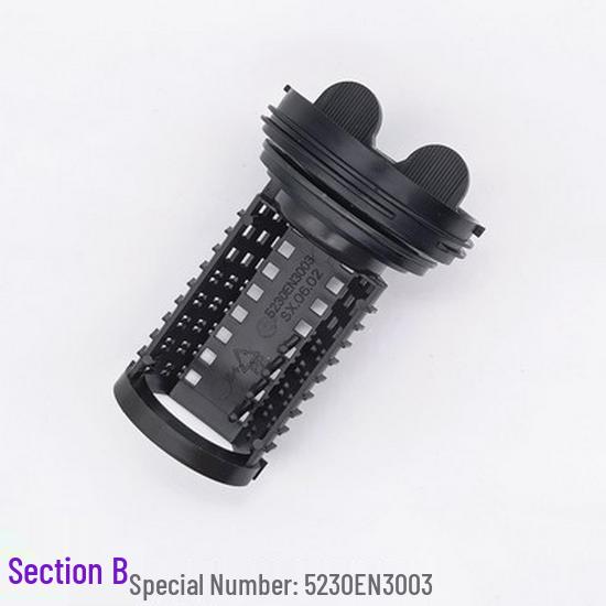 Compatible with Drum Washing Machine: WF-P1207P Drain Pump, Dual Motor Water Suction, Water Inlet Valve