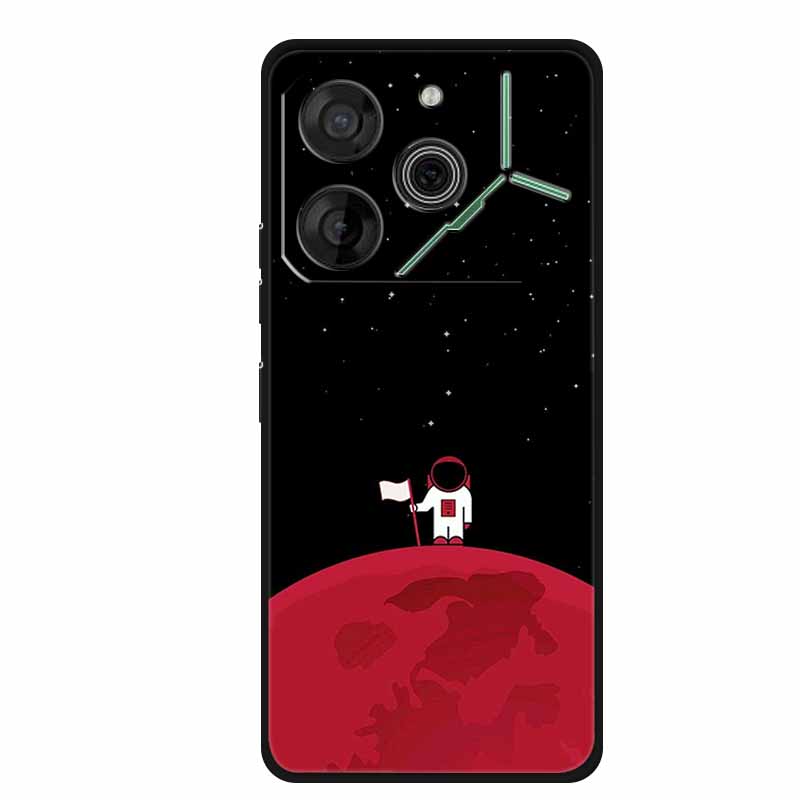 For Tecno Pova 6 Case Luxury TPU Soft Silicone Phone Cases Back Cover for Tecno Pova6 2024 6.78" Shockproof Love New Cute Coque