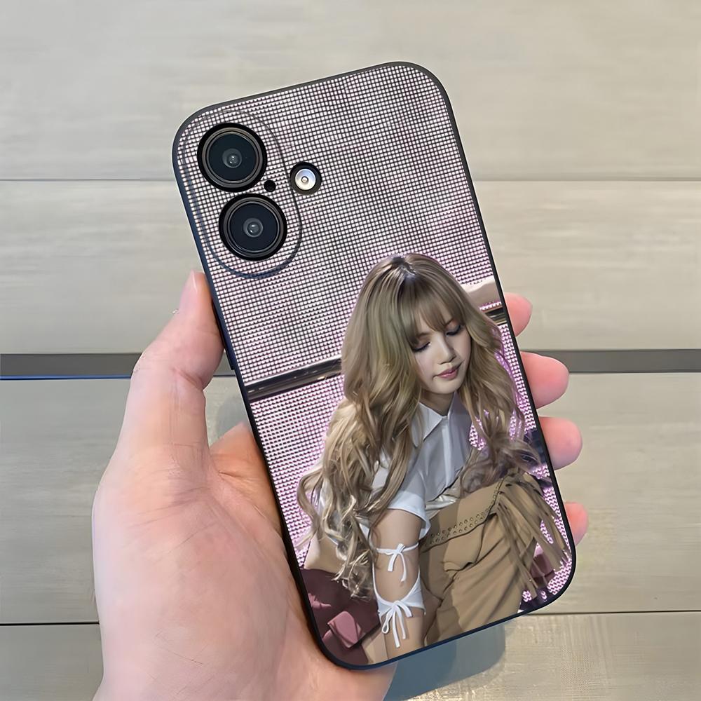 Koreli Kız Grubu L-Lisa Lalisa Telefon Kılıfı Iphone 17 Pro Max 15 16 Pro 14 Plus 13 11 12 Xr X Xs 7 8 SE Plus İçin Arka Kapak