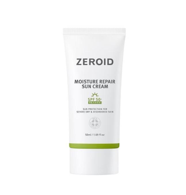 ZEROID Moisture Repair Sun Cream 50ml – Hydrating Mineral & Chemical Sunscreen for Sensitive Skin