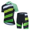 Cycling Clothes Short-sleeved Bicycles Men Women Quick-drying Breathable Mountain Bike Silicone Jacket Shorts Braces