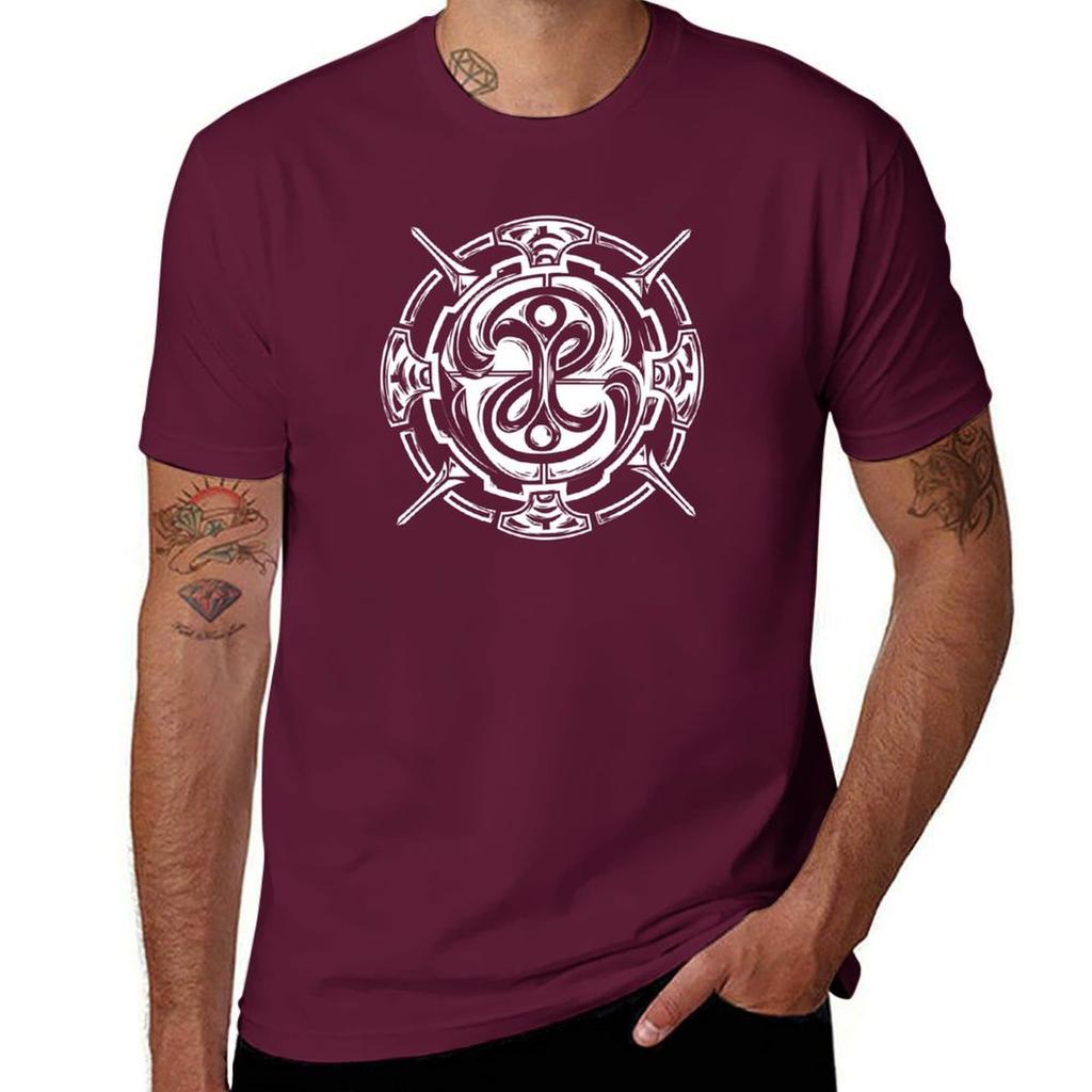 Fable Guild Seal T-shirt herr t-shirt koreansk mode plus size kläder lyxkläder män