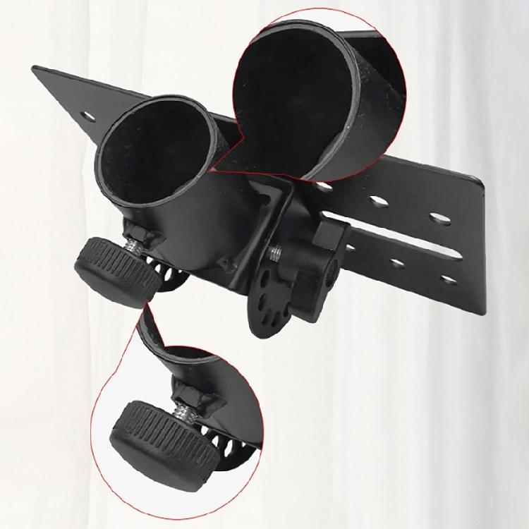Mount Tripod Rod DJ Speaker Stand Adapter Top Caps 35mm Metal Constructions