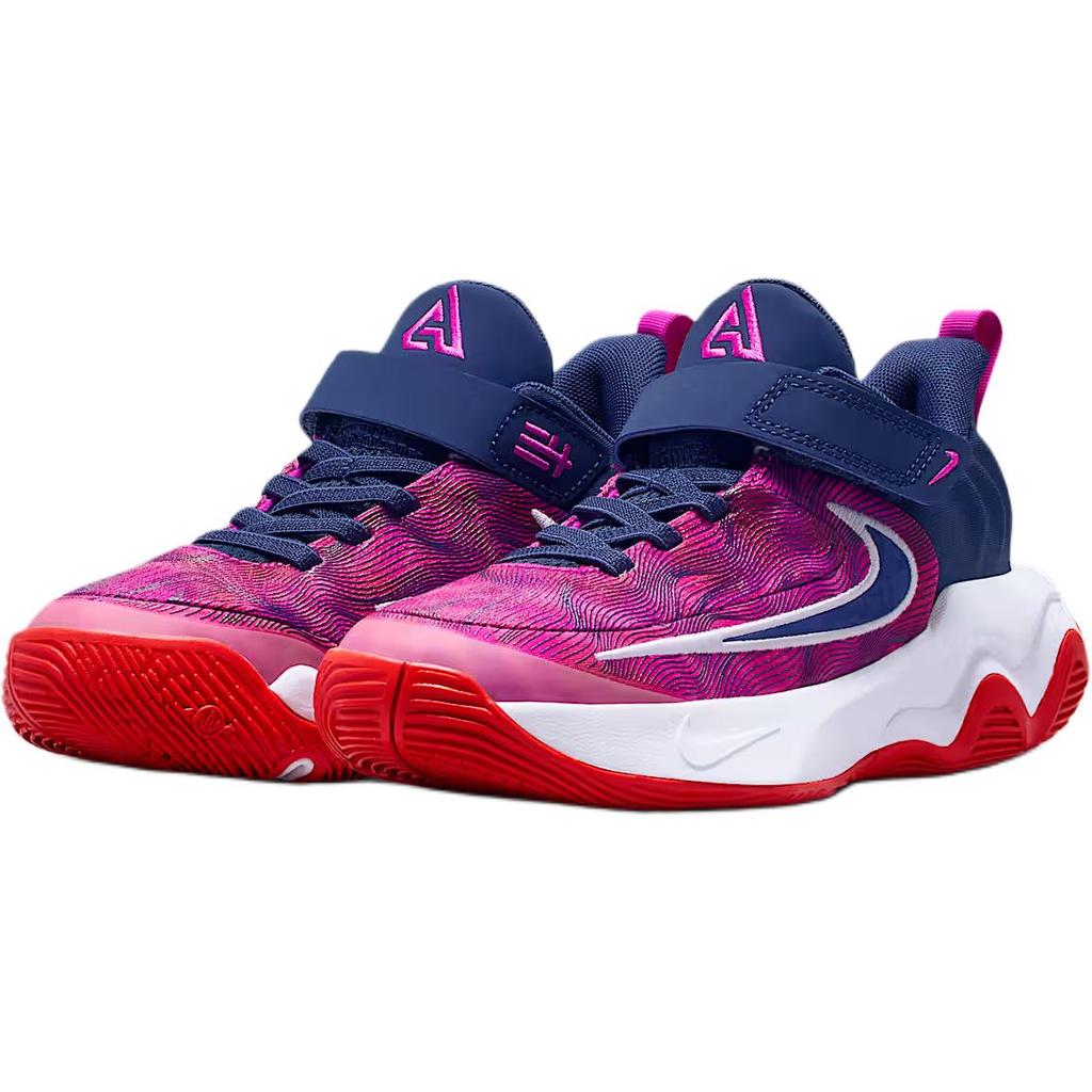 Nike Giannis Immortality 4 SE PS Picante Red Midnight Navy Kids Sneakers IH7663-600