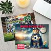 2026 Kittens Cats Calendar Wall Monthly Planner Family Home Organiser