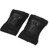 2Pcs Elbow Guards Good Cushioning Anti Slip Reflective Breathable Adjustment One Size Motocross Protector for Riding