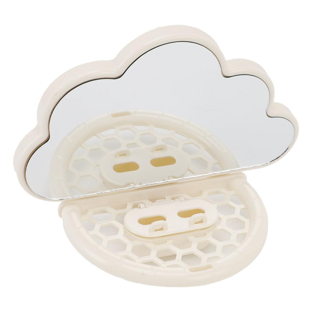 Bird Mirror for Cage Funny Interactive Toy Lovely Shape High Definition Bird Perch Stand Mirror