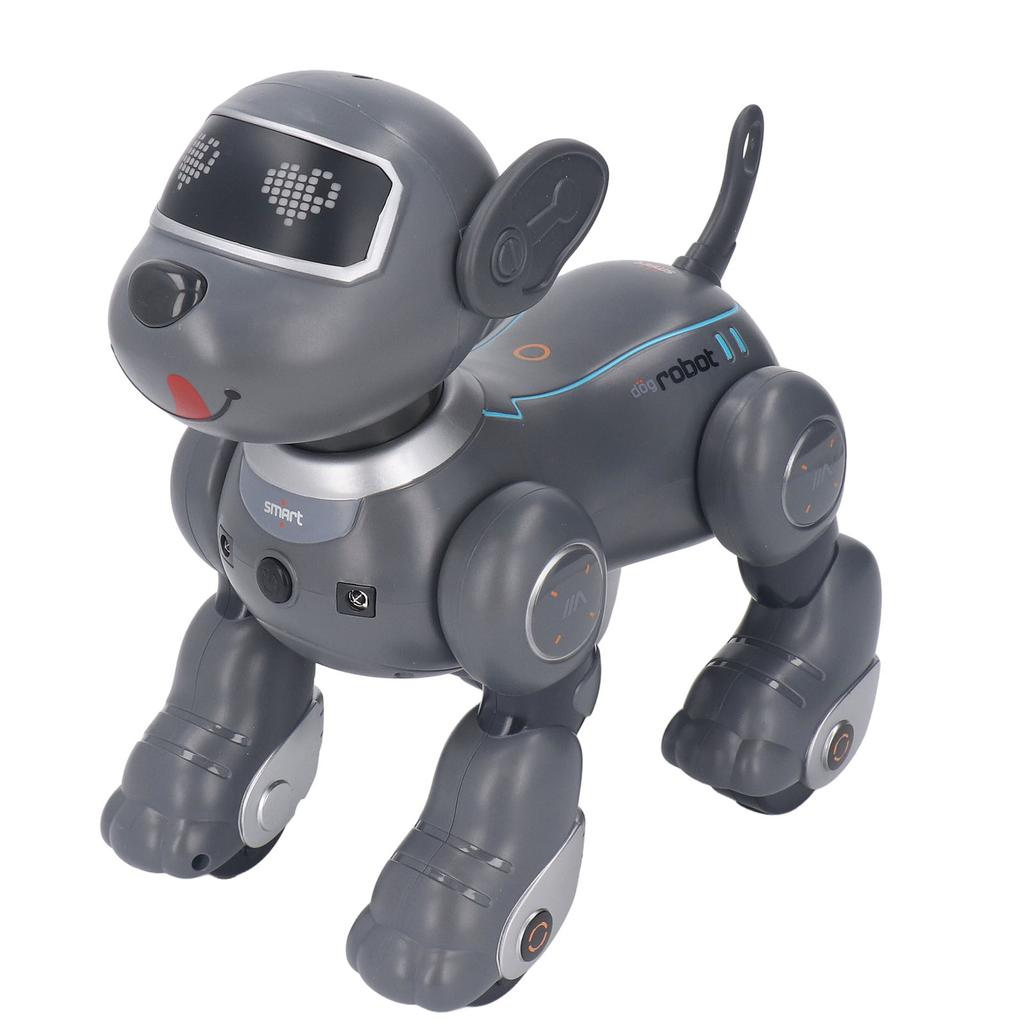 2.4G Voice Control RC Robot Dog Dancing Walking Programmable Sound Light RC Stunt Robot Dog Type 2