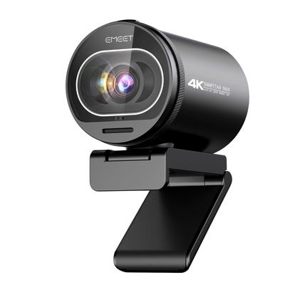 Webcam 4K UHD EMEET S600 WEB κάμερα 8 εκατομμύρια pixels 1080p 60fps Εξοπλισμένη με αισθητήρα γωνία θέασης PDAF αυτόματη εστίαση δύο μικρόφωνα μείωσης θορύβου