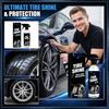 Tire Shine Spray 120ml Exterior Tire Dressing for Vehicle Rubber Protection and Shine Enhancer with Easy Spray Trigger Bottle