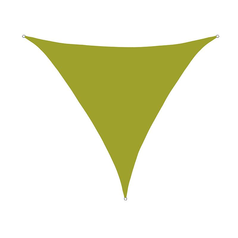 3x3x3m Wasserdichtes UV-Beständiges Dreieckiges Sonnensegel für Garten, Pool oder Innenhof