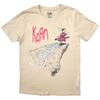 Korn Follow The Leader Hopscotch Sand T-Shirt NEW OFFICIAL