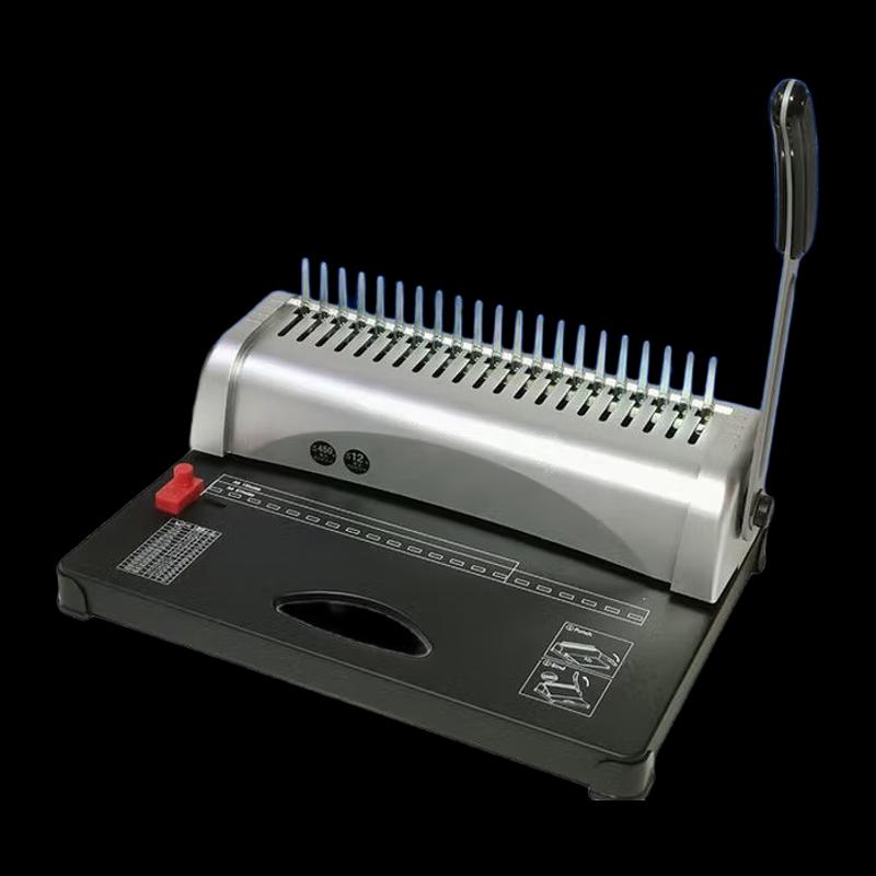 

Xinyian Manual Comb Binding Machine CN plug (adapter included)