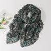 Fashion Oversized Fringe Square Viscose Shawl Scarf Lady High Quality Wrap Pashmina Sjaal Bufandas Muslim Hijab 135*135Cm